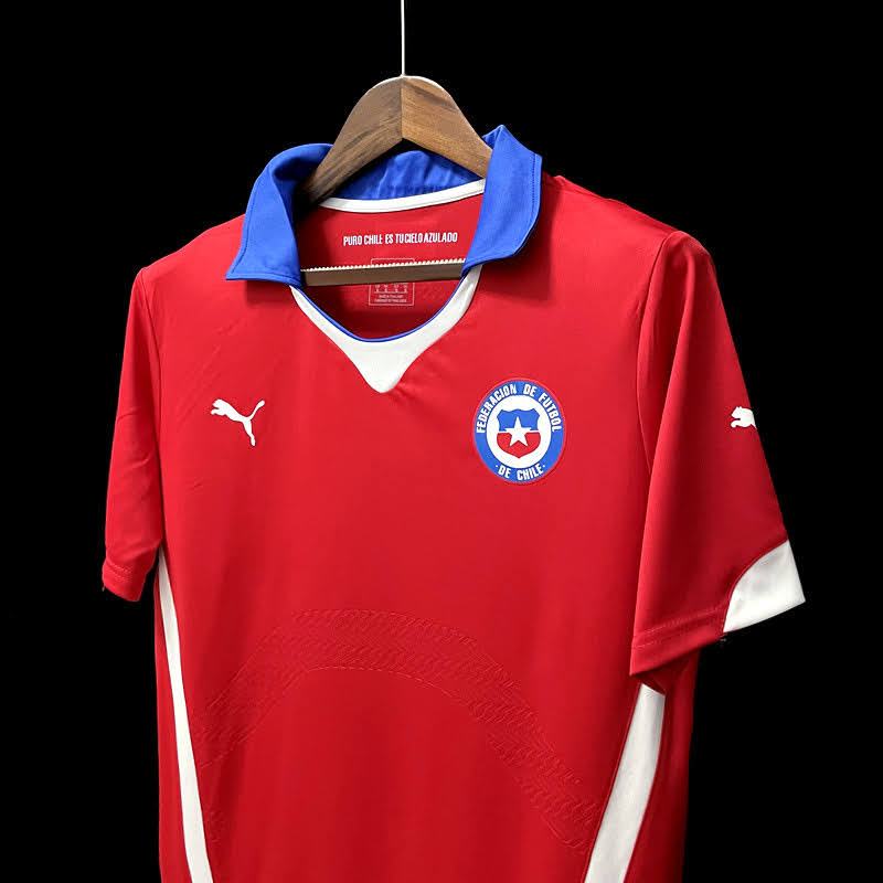 Camiseta Retro — Chile 2014 — Local — Edición Clásica