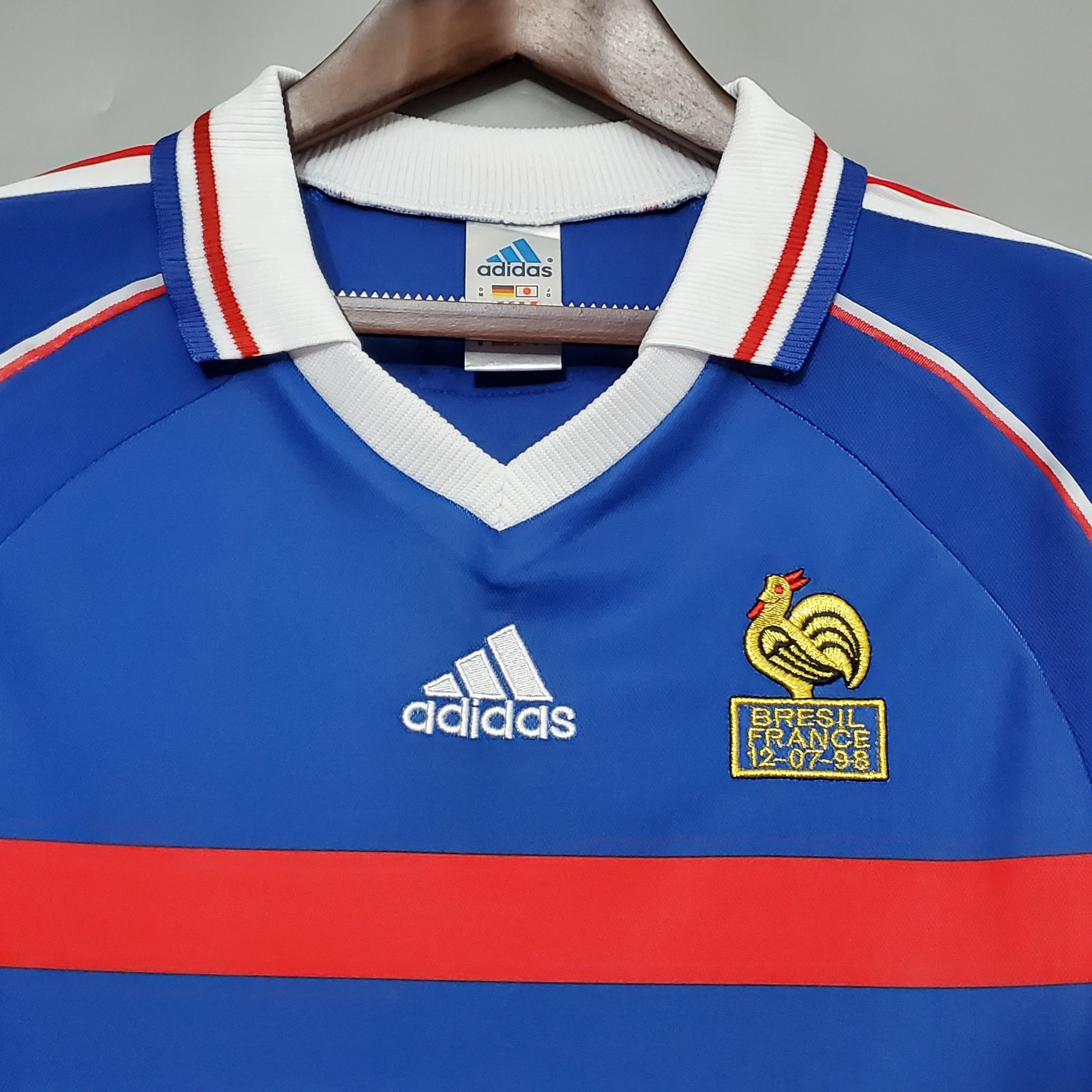 Camiseta Retro — Francia 1998 — Local — Edición Clásica