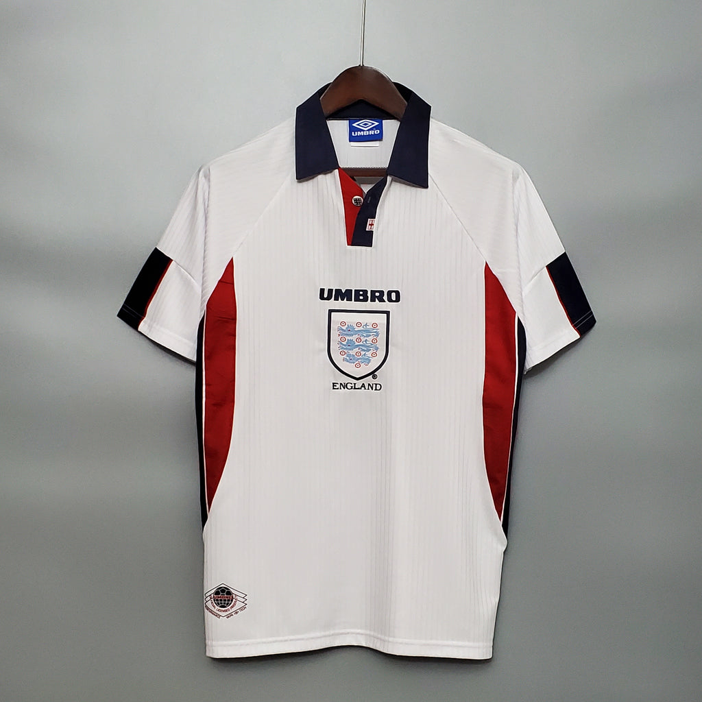 Camiseta Retro — Inglaterra 1998 — Local — Edición Clásica