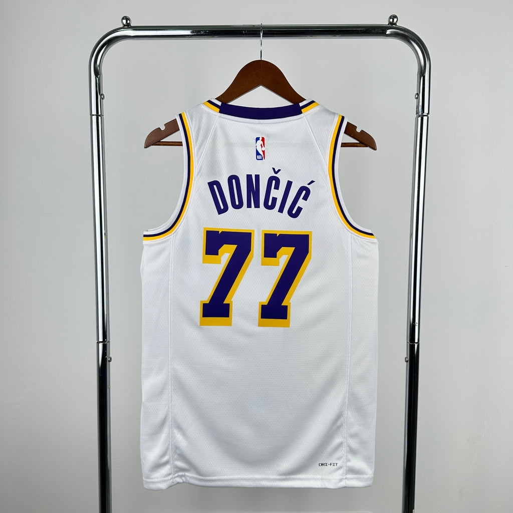 LA Lakers - Camiseta Dončić #77 - Visita - Temporada 2026