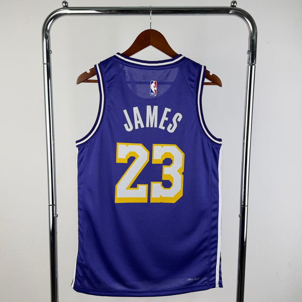 LA Lakers - Camiseta James #23 - Versión Jordan - Temporada 2026