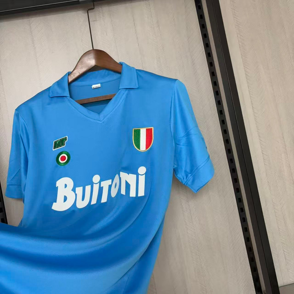 Camiseta Retro — Napoli 87/88 — Local — Edición Clásica