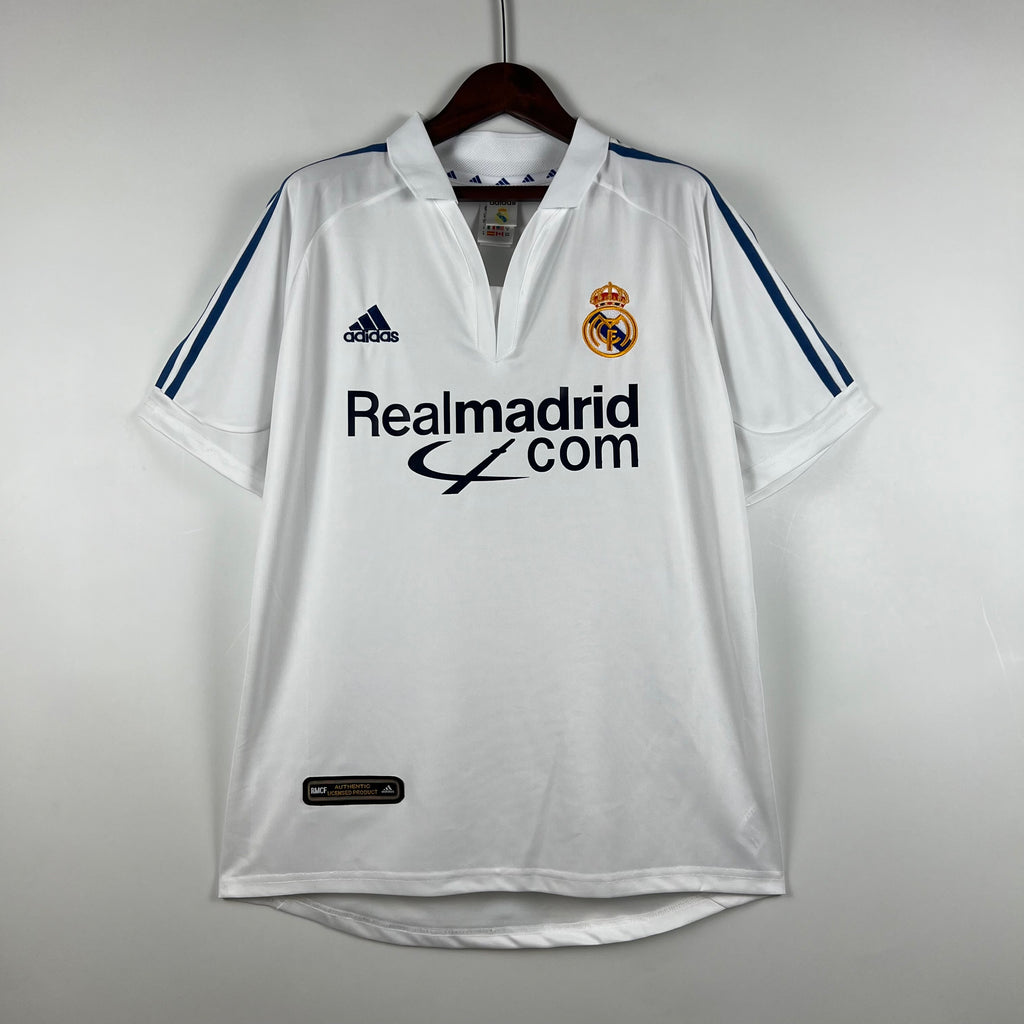 Camiseta Retro — Real Madrid 01/02 — Local — Edición Clásica