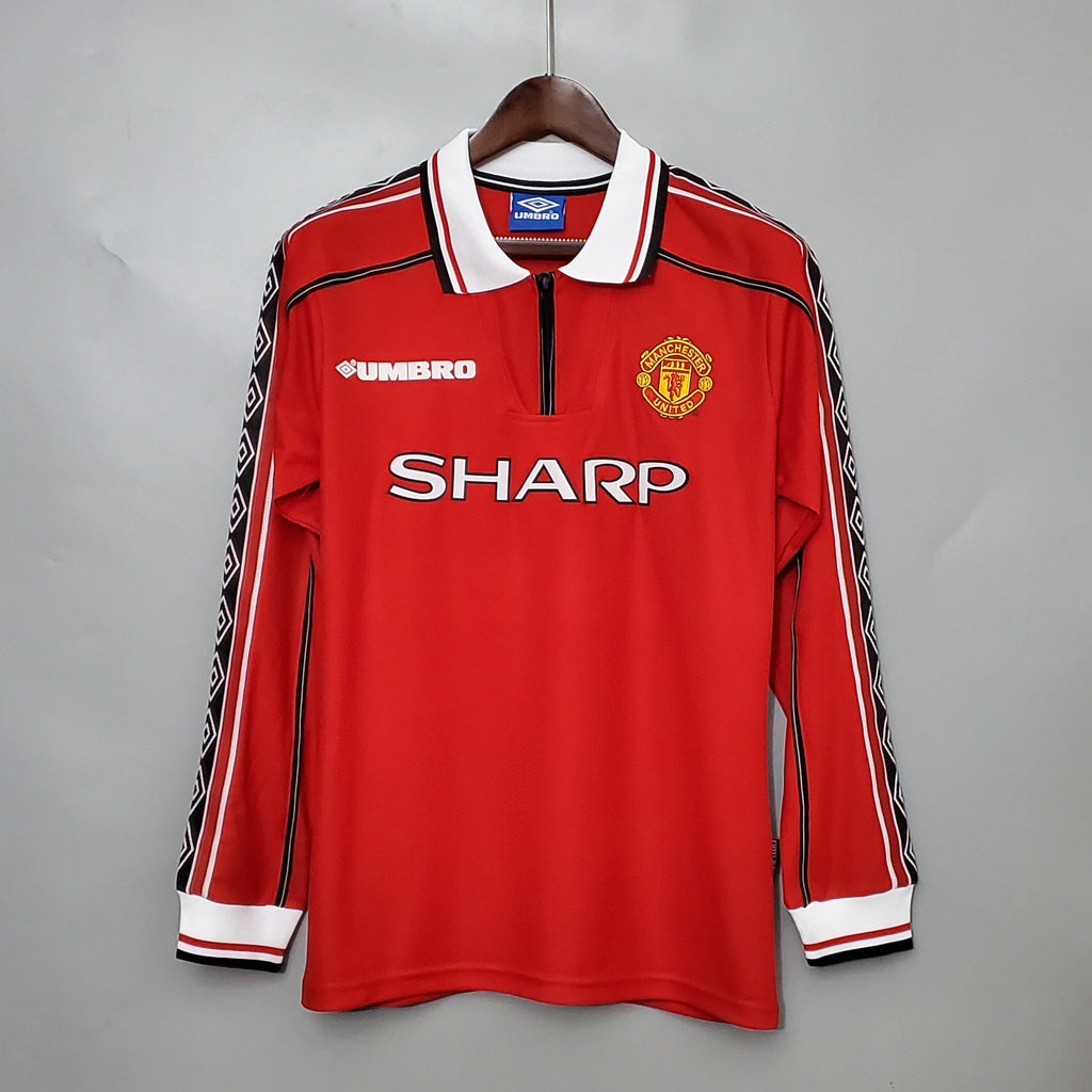 Camiseta Retro — Manchester United 98/99  — Local — Edición Clásica
