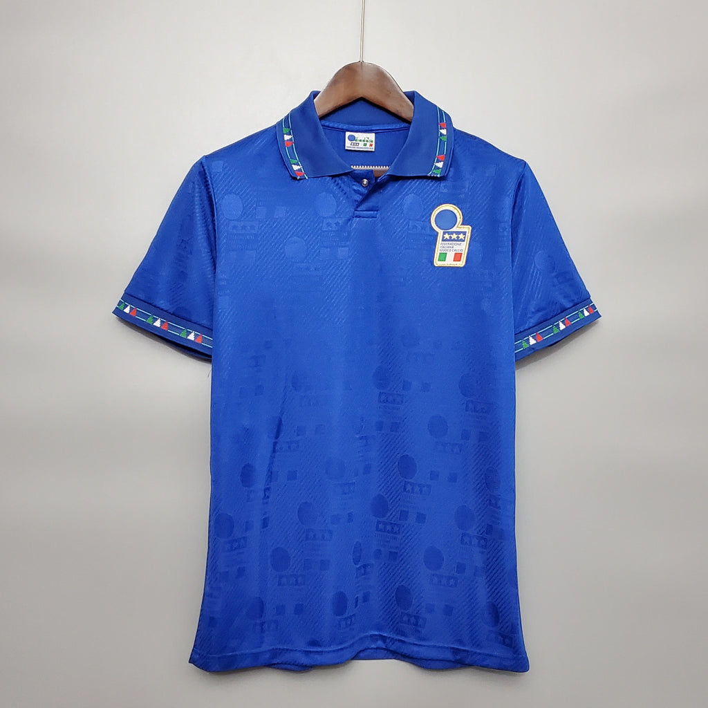 Camiseta Retro — Italia 1994 — Local — Edición Clásica