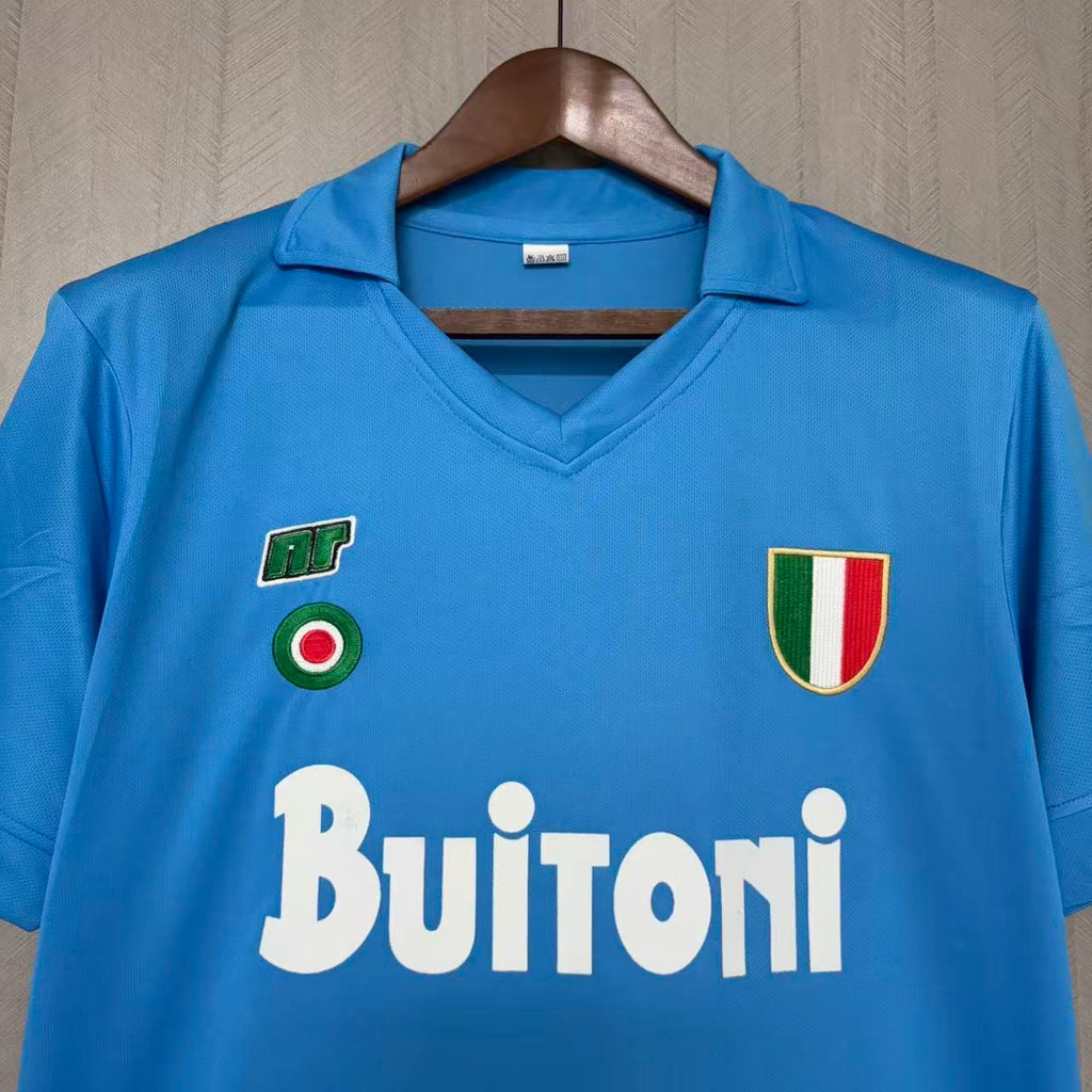 Camiseta Retro — Napoli 87/88 — Local — Edición Clásica