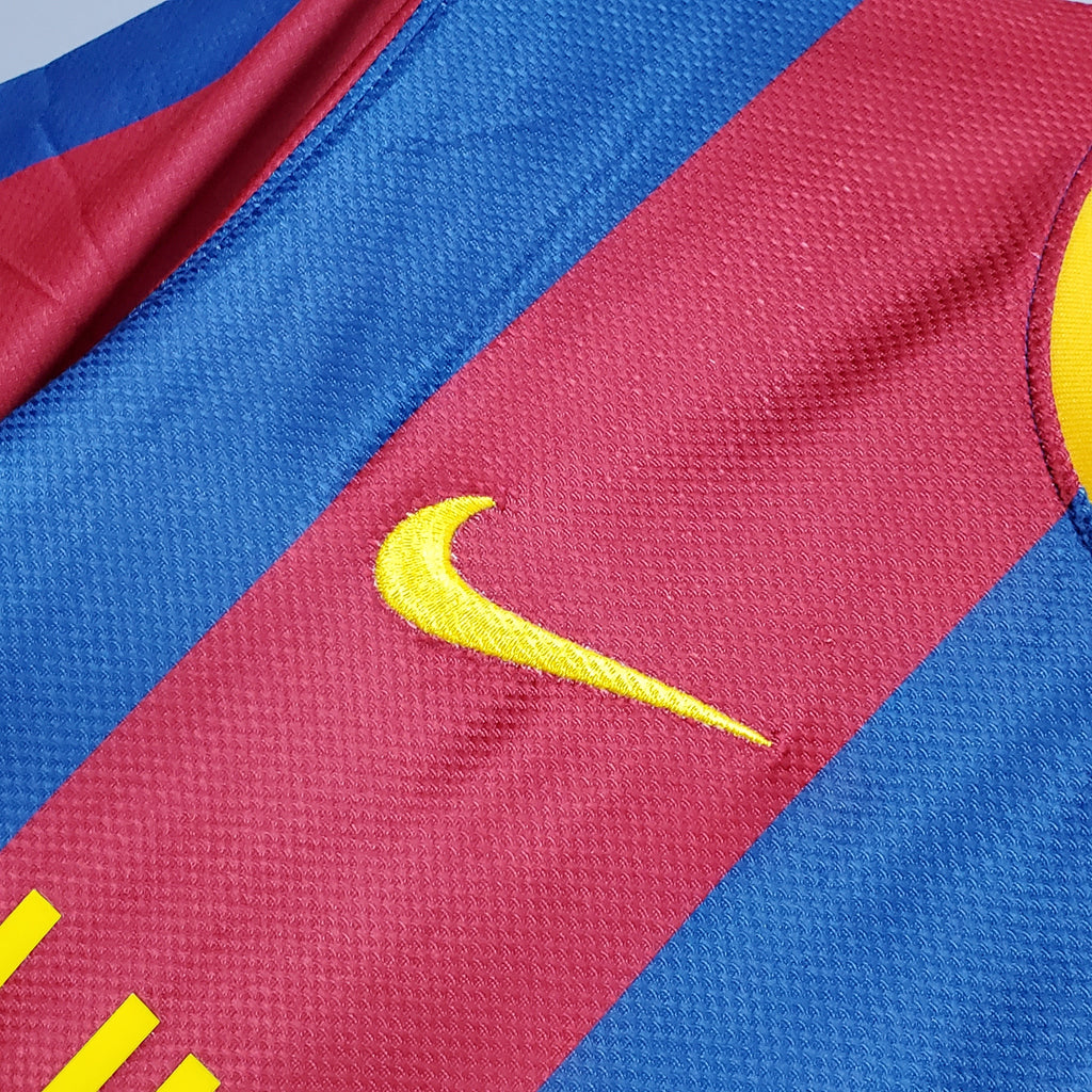 Camiseta Retro — Barcelona 08/09 — Local — Edición Clásica