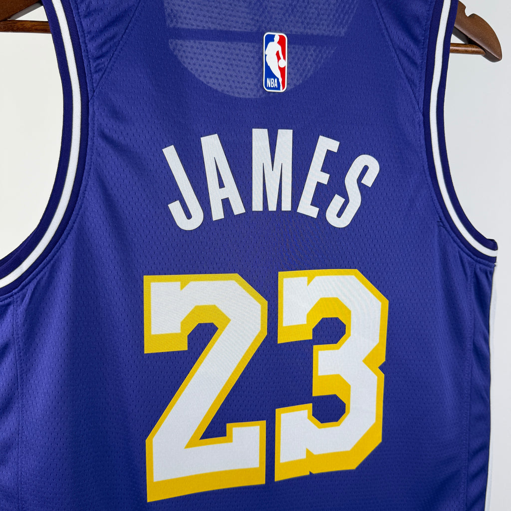 LA Lakers - Camiseta James #23 - Versión Jordan - Temporada 2026