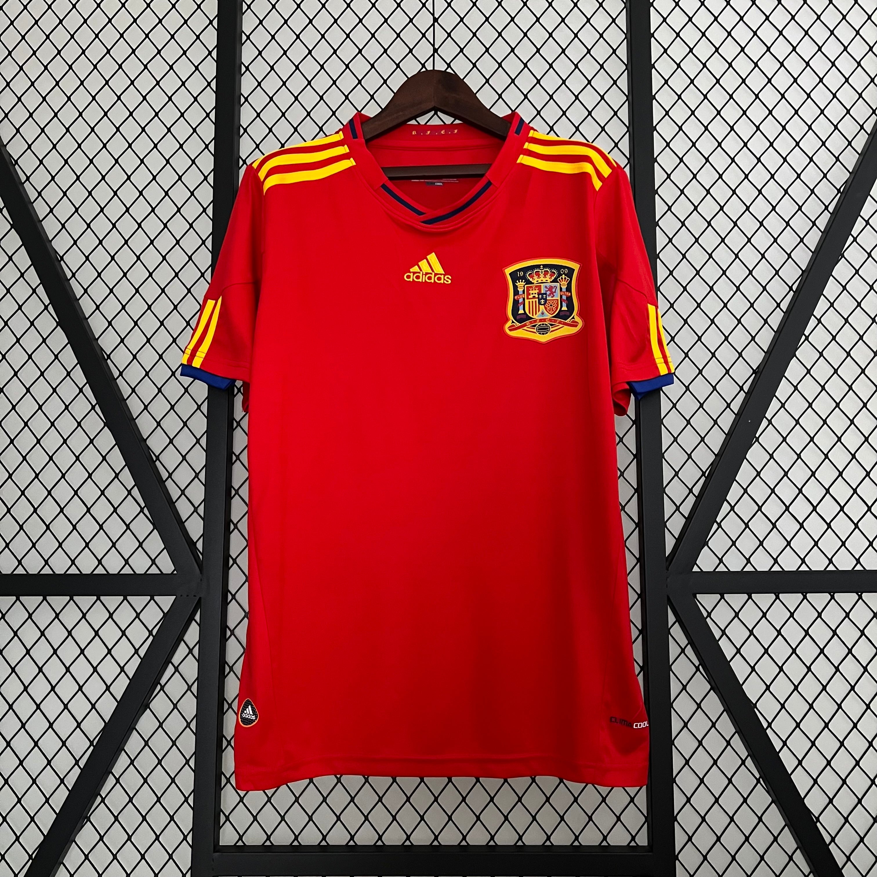 Camiseta Retro — España 2010 — Local — Edición Clásica