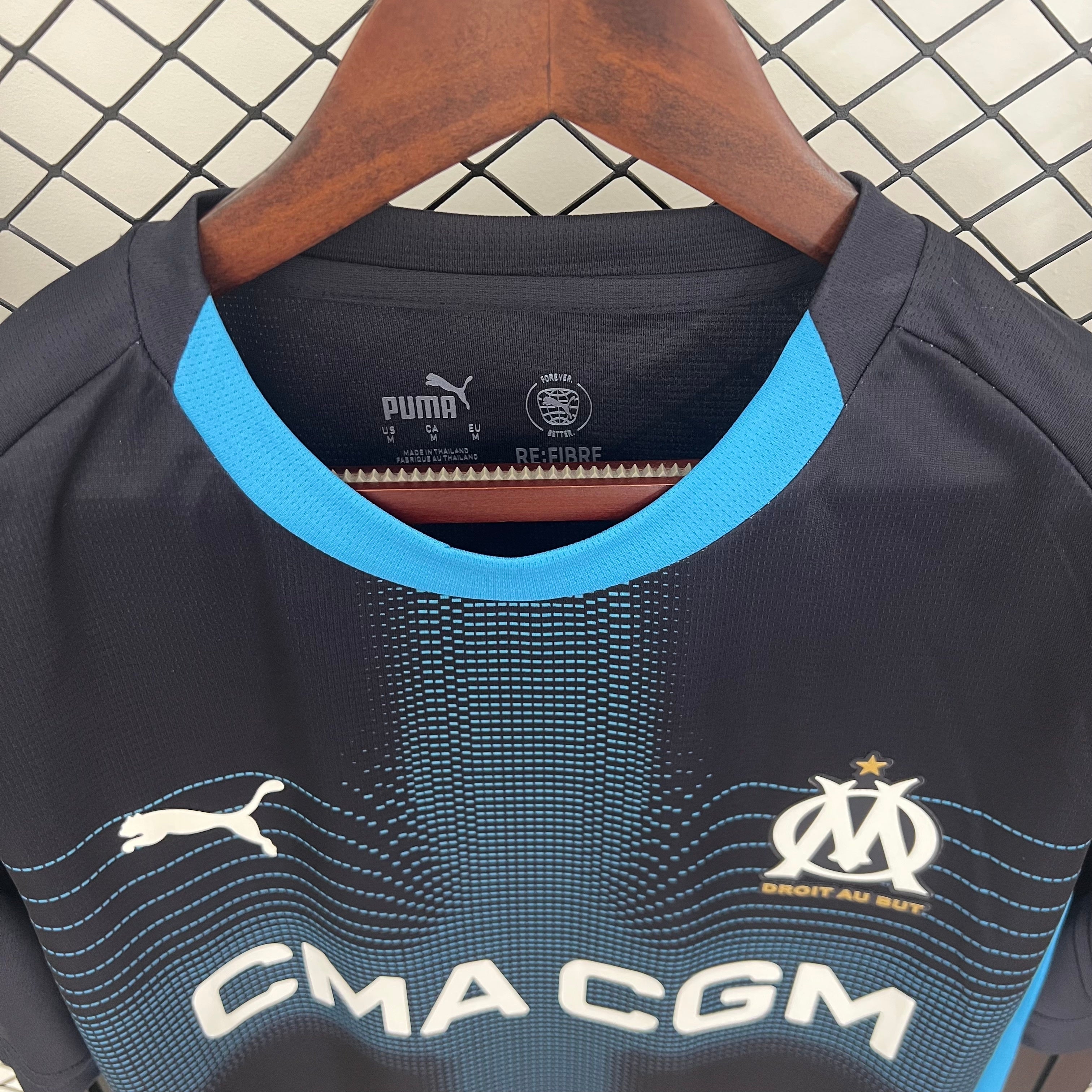 Olympique de Marsella - Visitante - Versión Aficionado - Temporada 2025/26