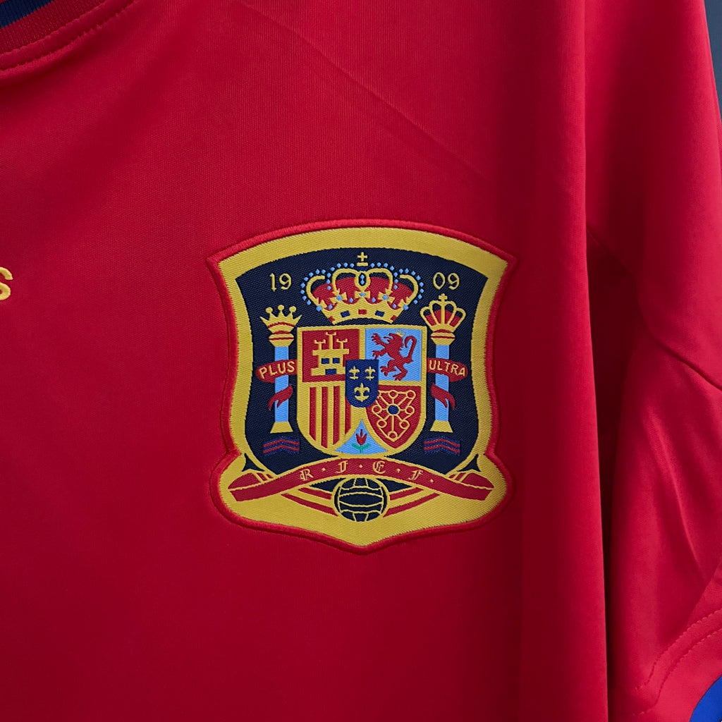 Camiseta Retro — España 2010 — Local — Edición Clásica