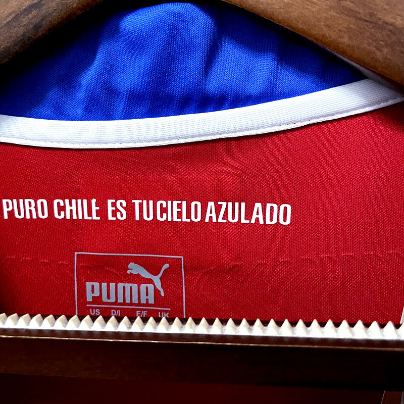 Camiseta Retro — Chile 2014 — Local — Edición Clásica