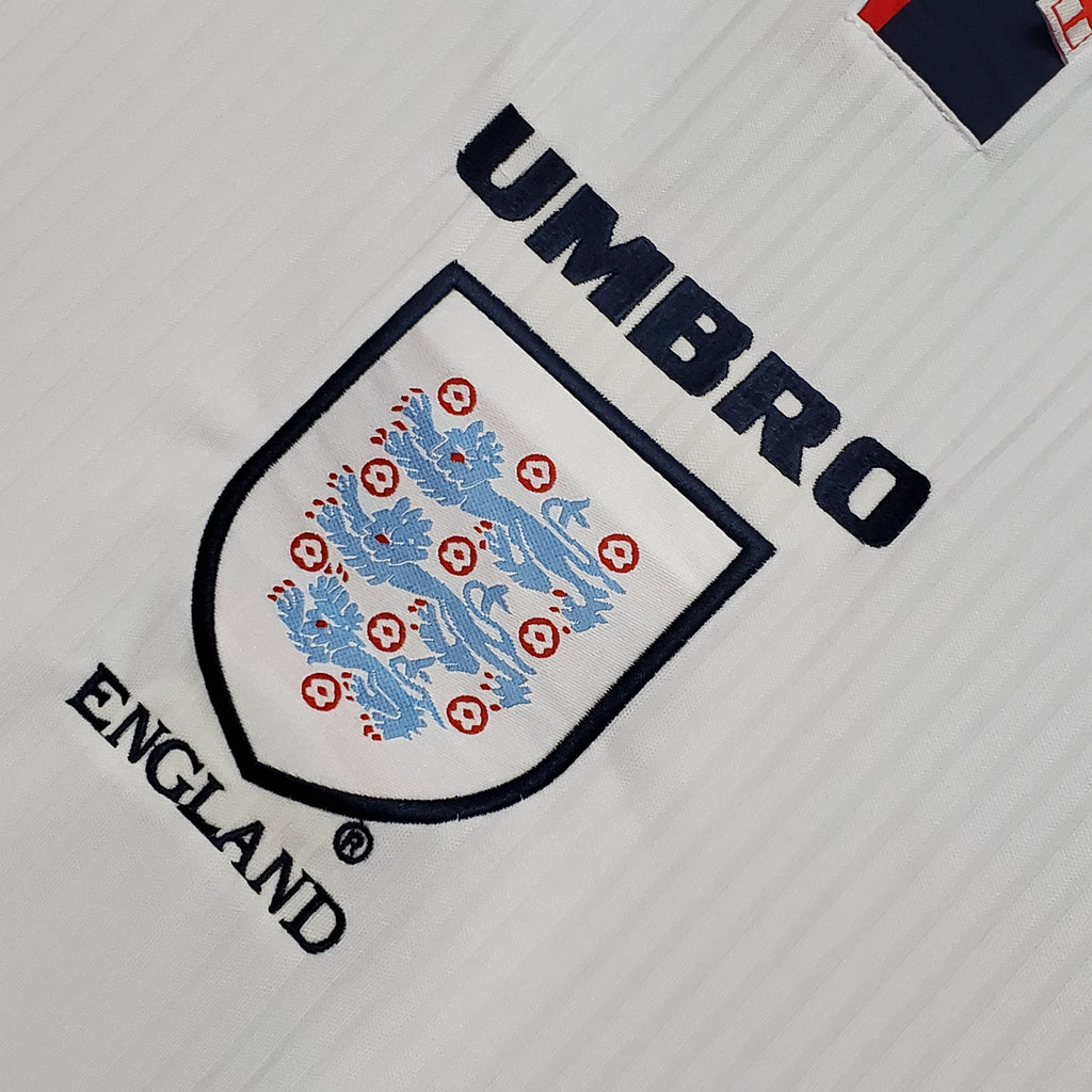 Camiseta Retro — Inglaterra 1998 — Local — Edición Clásica