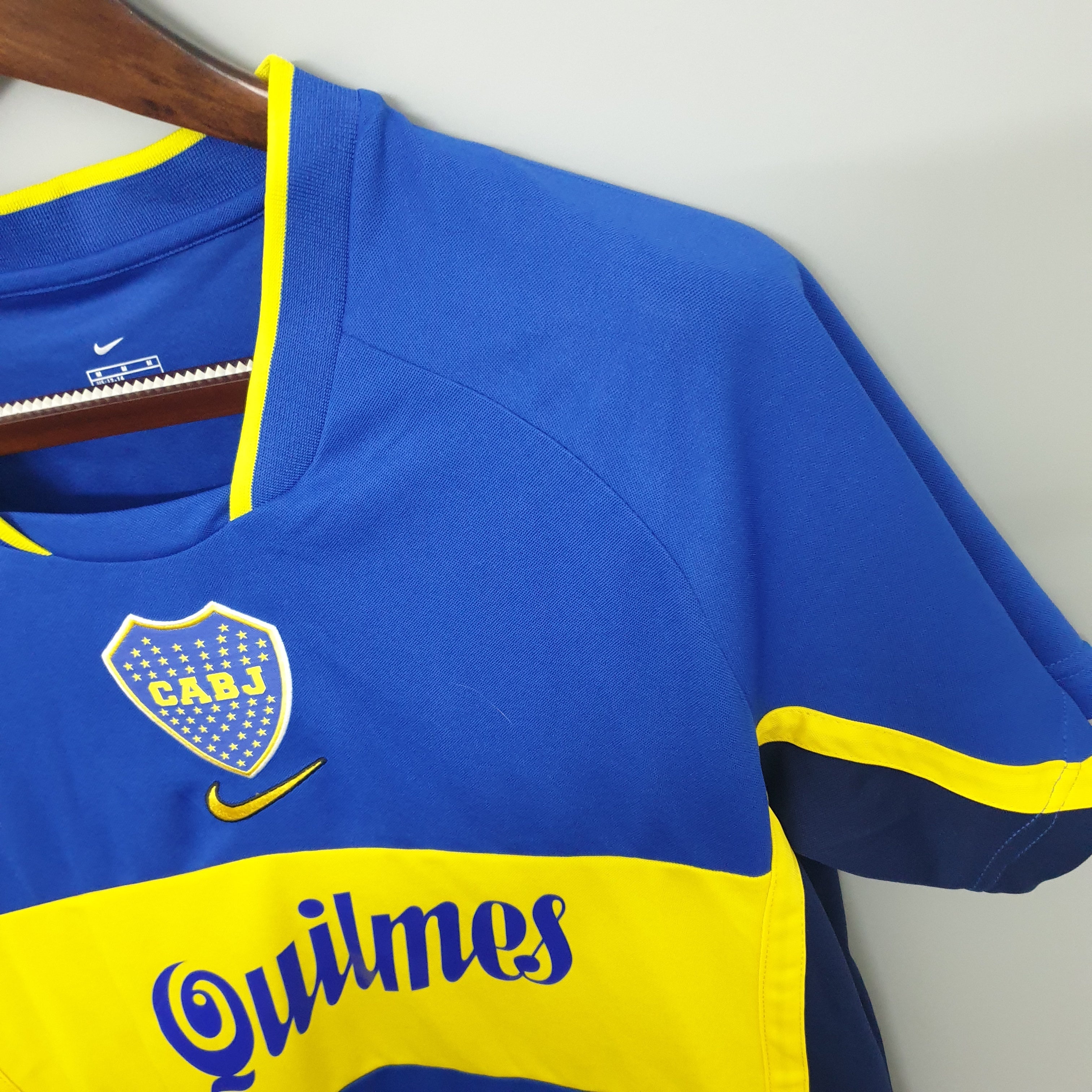 Camiseta Retro — Boca Juniors 01/02 — Local — Edición Clásica