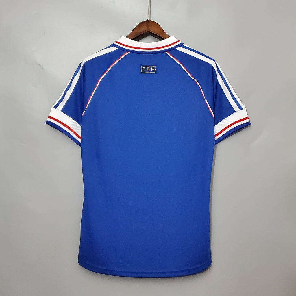 Camiseta Retro — Francia 1998 — Local — Edición Clásica