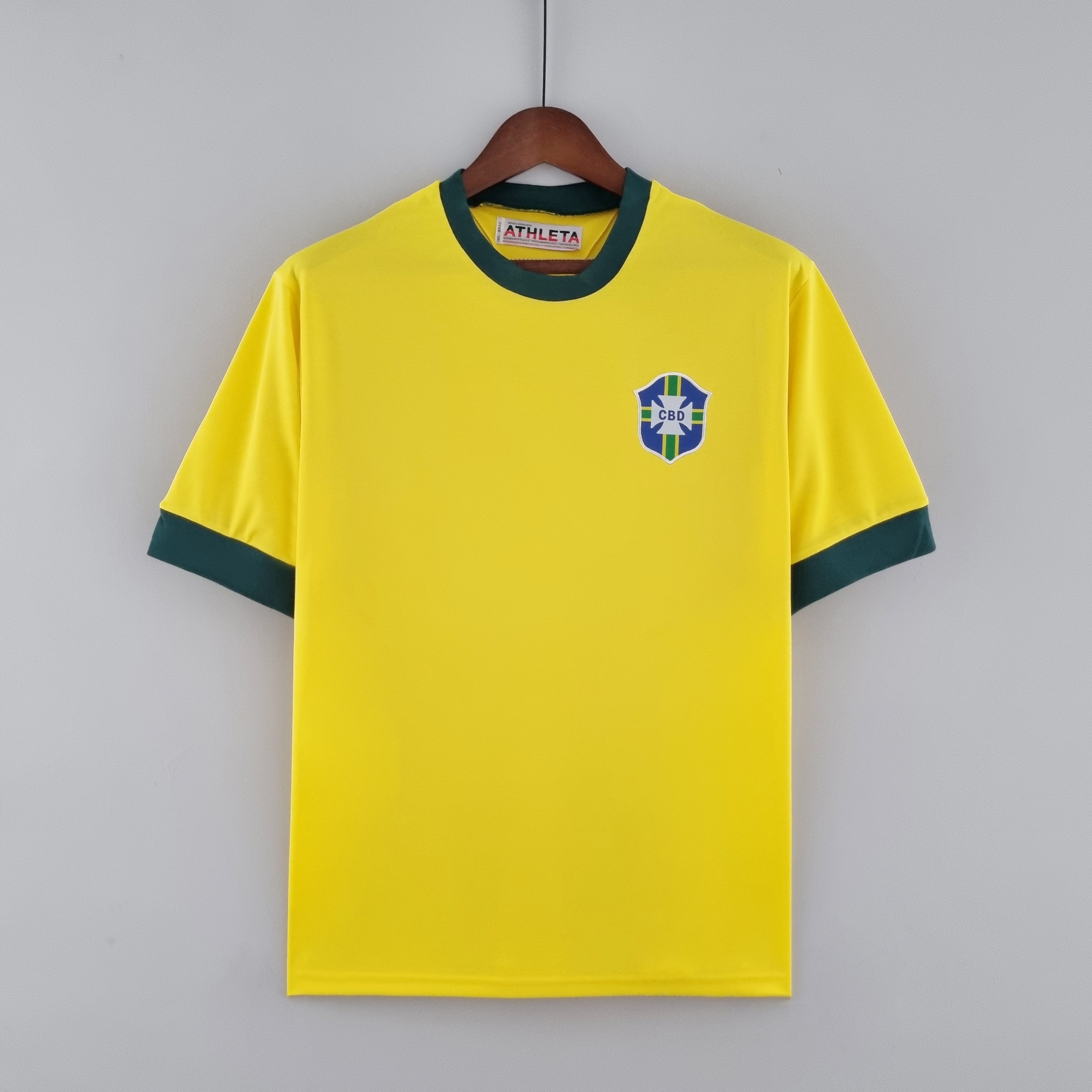 Camiseta Retro — Brasil 1970 — Local — Edición Clásica