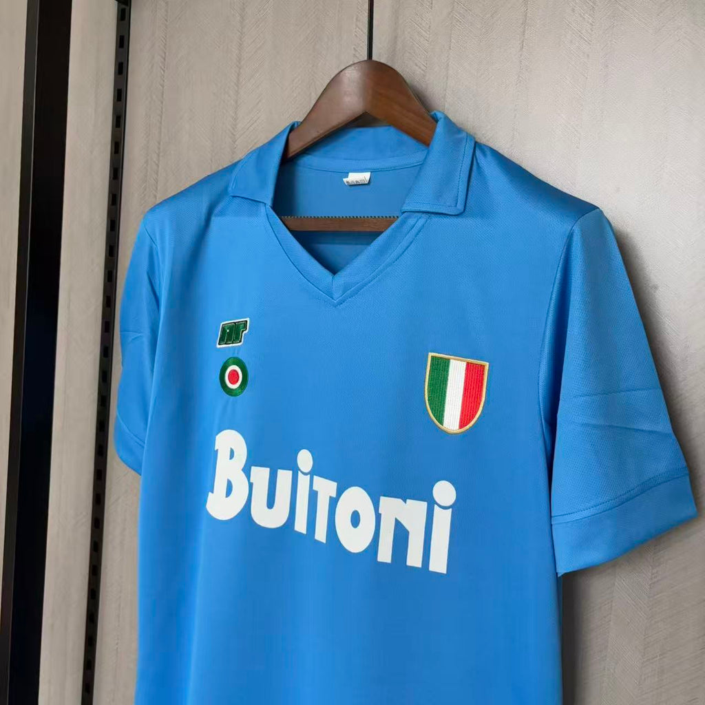 Camiseta Retro — Napoli 87/88 — Local — Edición Clásica