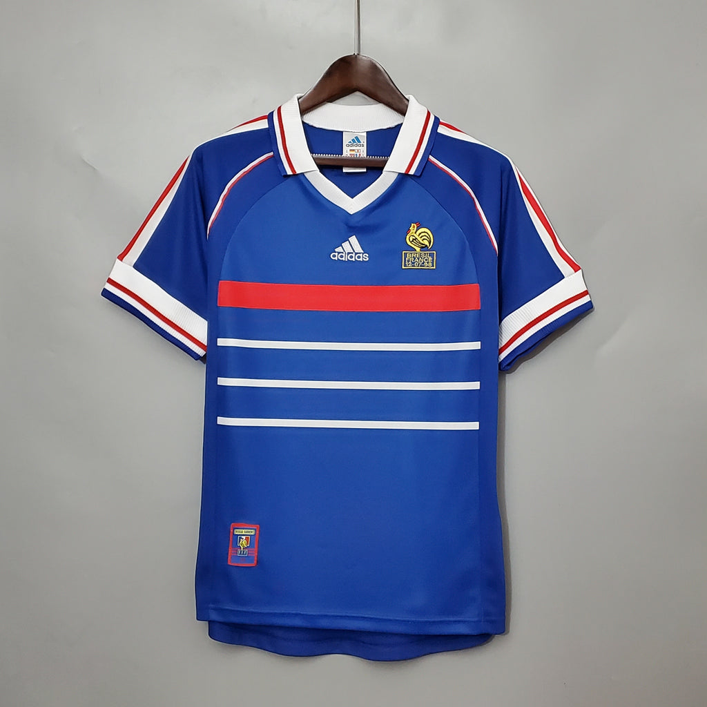 Camiseta Retro — Francia 1998 — Local — Edición Clásica