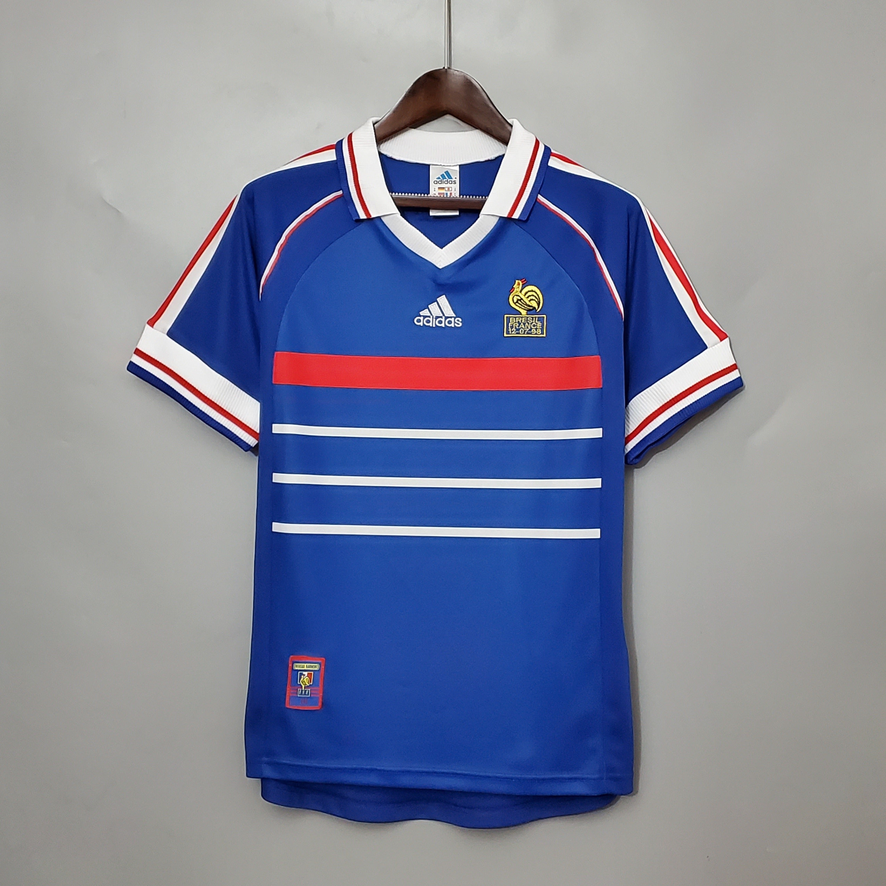 Camiseta Retro — Francia 1998 — Local — Edición Clásica
